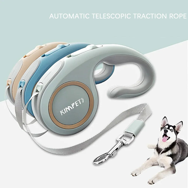 Automatic Pet Dog Leash – Extendable 3M/5M Walking Leash for Daily Outings