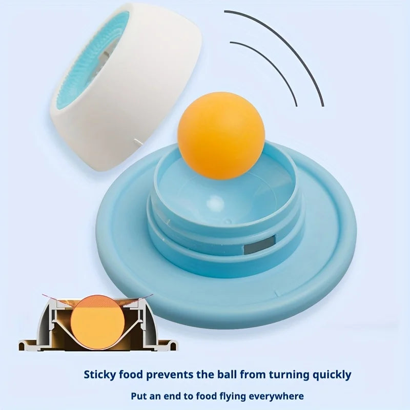 Interactive Pet Lick Plate – Slow Energy Consumption & Dental Care Feeder