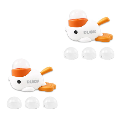 Duck-Shaped Dog Slow Feeder – Interactive Treat Dispensing Toy with Adjustable Food Outlets