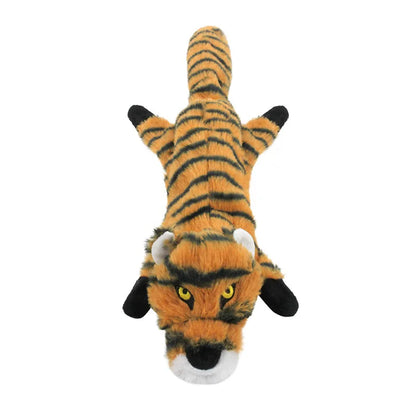 Crinkle Squeaky Dog Chew Toy – 45cm Stuffing-Free Plush Animal Toy