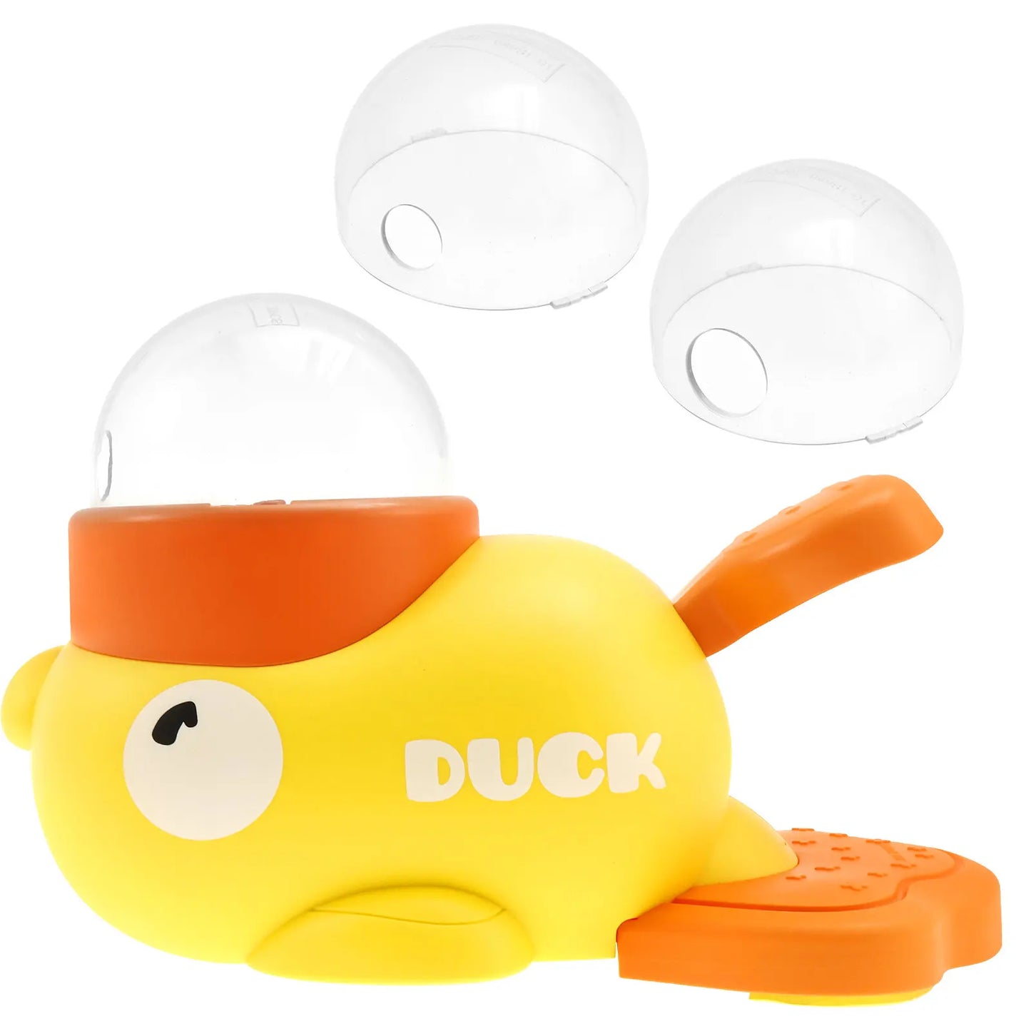 Duck-Shaped Dog Slow Feeder – Interactive Treat Dispensing Toy with Adjustable Food Outlets