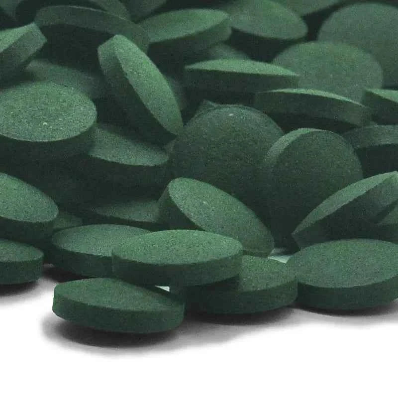 100pcs High Purity Spirulina Tablets Spiral Seaweed Enrichment Favorite Pets Food Fish Crystal Red Shrimp Fish Food Aquarium