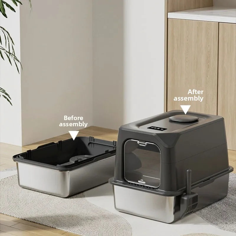 Self-Cleaning Cat Sandbox – Automatic Deodorizing Cat Litter System