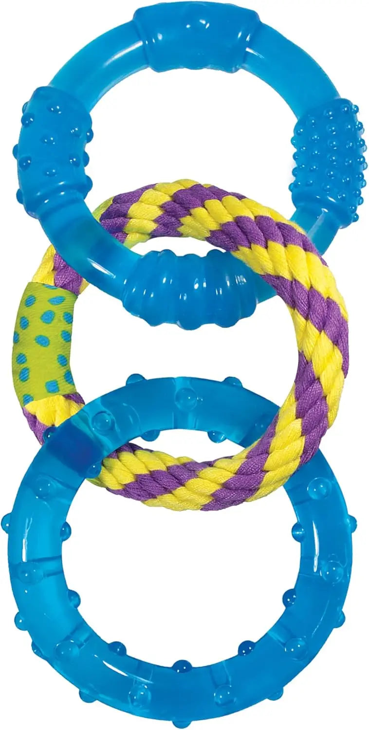 Dental Links Dog Toy by Pet stages – Interactive Rope Chew Toy for Puppies & Adult Dogs