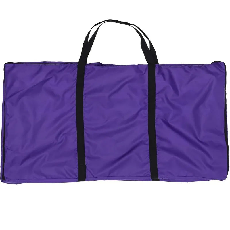 Zippered Waterproof Hay Bale Storage Bag, Large Hay Bale Tote, Foldable and Portable Hay Bale Bag for Horses and Livestock