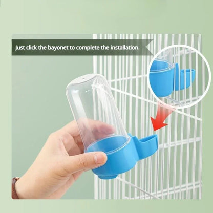 Acrylic Bird Food Container – No-Mess Feeder for Parrots & Small Birds