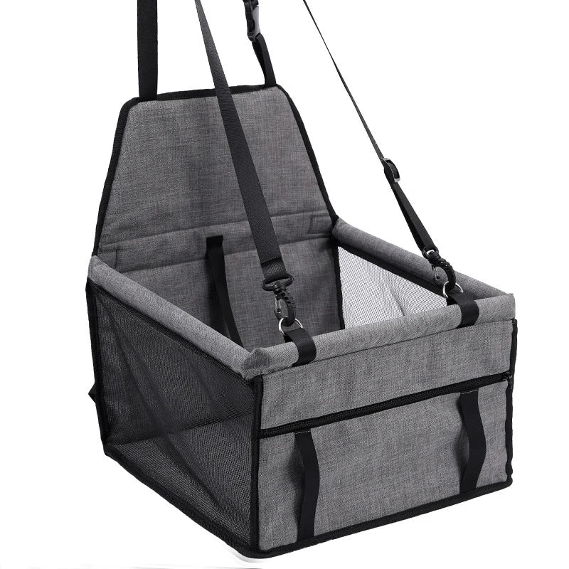 Portable Pet Car Seat Hammock – Foldable Carrier Bag for Cats & Dogs
