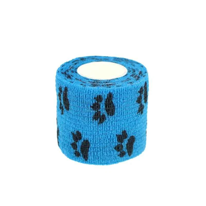 24 Rolls Elastic Bandage Self Adhesive Bandage Wrap Cohesive Tape Vet Wrap for Dog Cat Horse Pet Animals Ankle Sprains