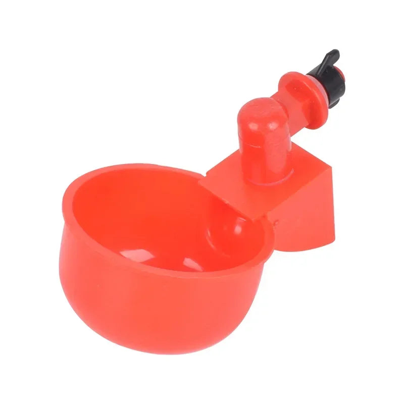 Drinking Water Feeder for Chicks Duck Goose Turkey Quail Automatic Chicken Water Cup Waterer Bowl Kit Farm Coop Poultry Waterer