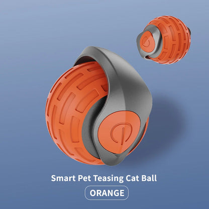 Speedy Tail 2.0 Smart Cat Toy – Automatic Rolling Ball with Replaceable Moving Tail