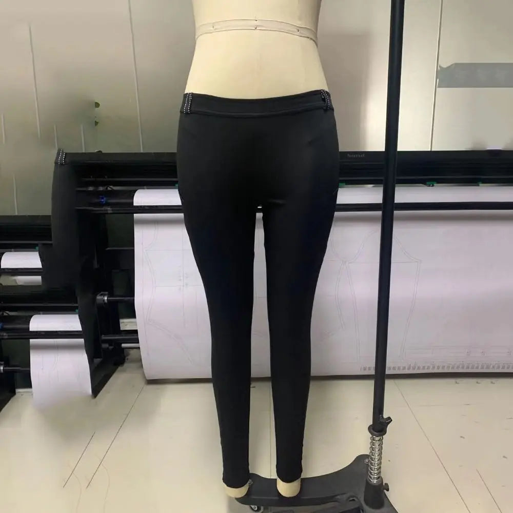 Anti-pilling Equestrian Pants Hip Lift Elastic Horse Racing Trousers Skinny with Phone Pocket Sports Leggings Horses Accessories
