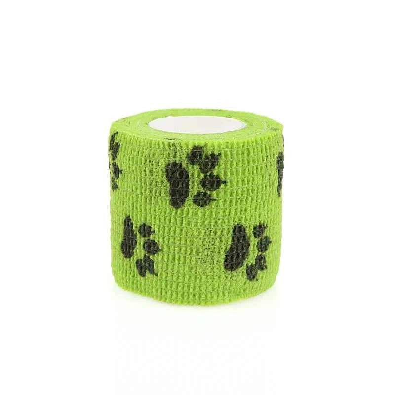 24 Rolls Elastic Bandage Self Adhesive Bandage Wrap Cohesive Tape Vet Wrap for Dog Cat Horse Pet Animals Ankle Sprains