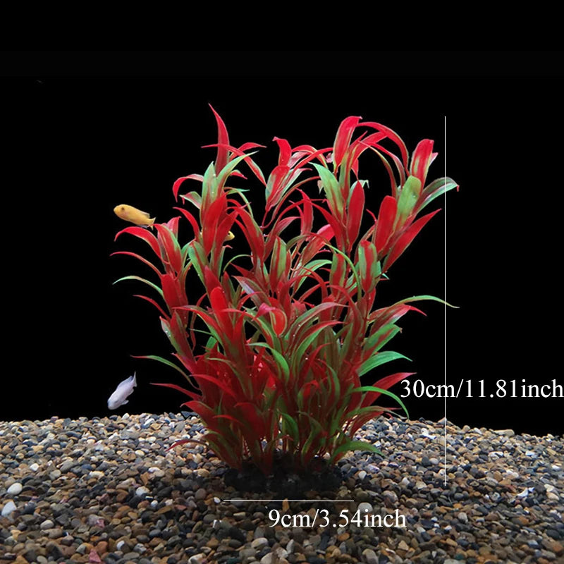 Artificial Aquarium Decor Plants Plastic Aquatic Plants Underwater Plants Aquarium Accessories Decoration Piante Acquario