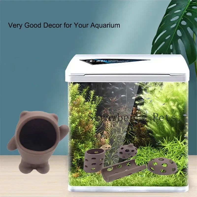 Ceramic Fish Tank Cave – Simulation Stone Hideout for Fish, Shrimp & Crayfish