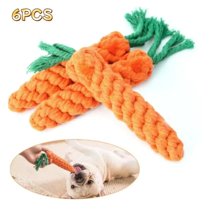 Interactive Cat Carrot Toy – Sound Teething Stick for Chewing & Play