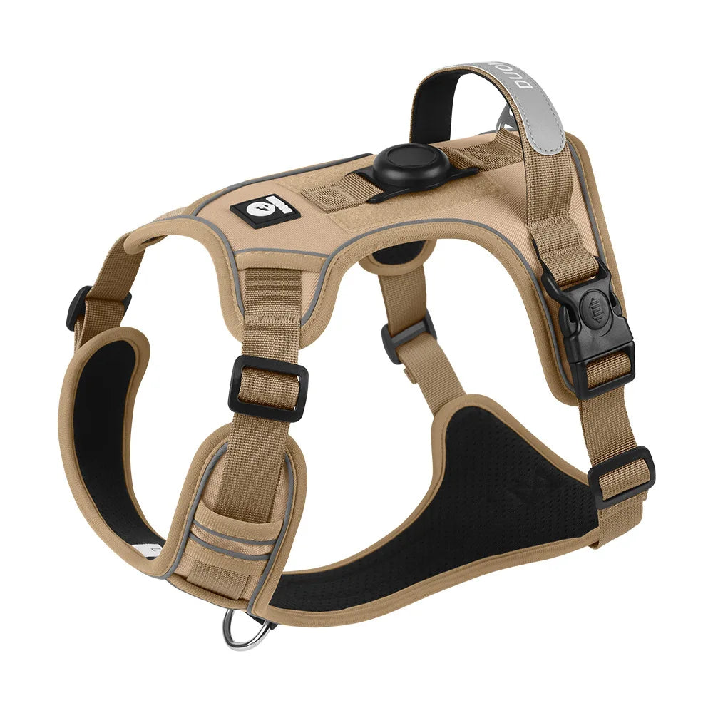 Heavy Duty No-Pull Dog Harness – Reflective Adjustable Vest for Medium & Large Dogs