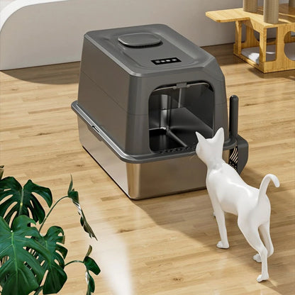 Self-Cleaning Cat Sandbox – Automatic Deodorizing Cat Litter System