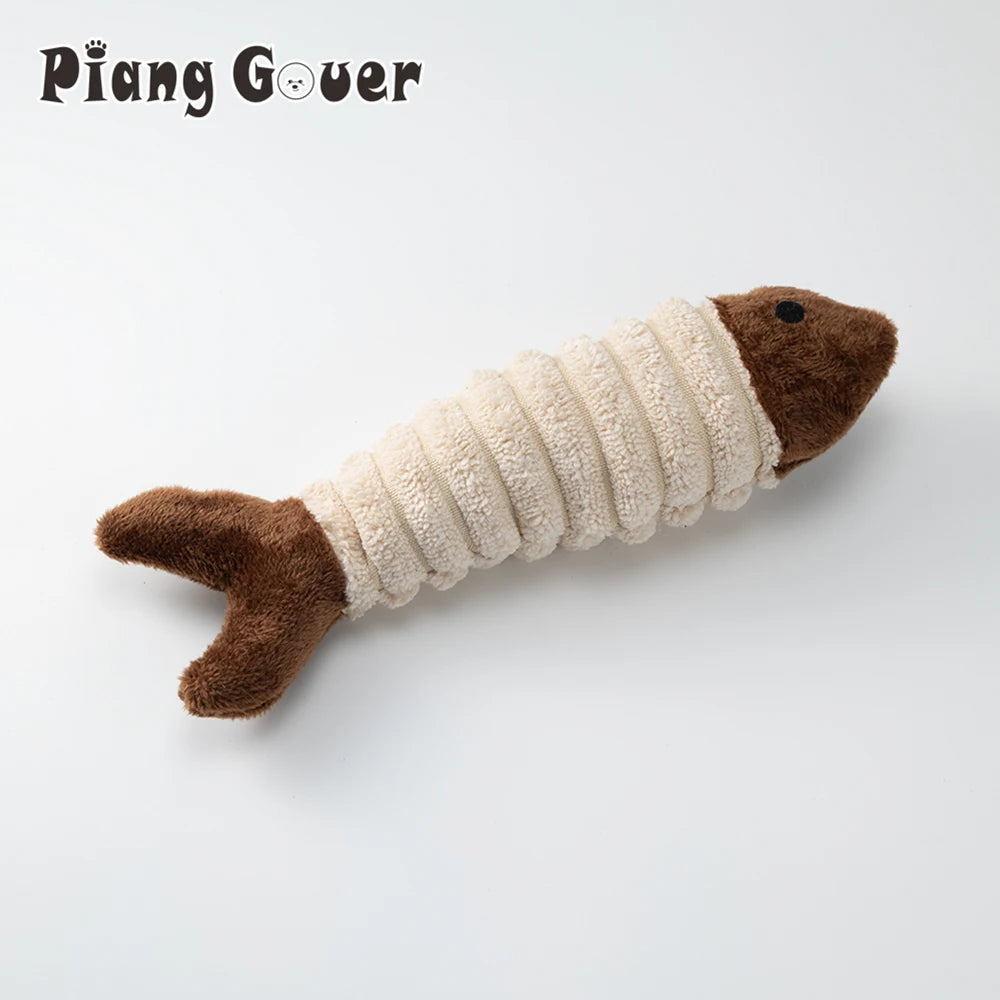Cat Mint Fish Toy – Soft Plush Catnip Toy for Chewing, Kicking & Play