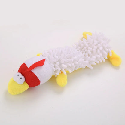 Animal-Shaped Dog Toy – Squeaky Plush Chew Toy for Puppies & Small Breeds