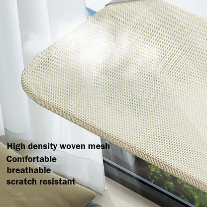 Suction Cup Cat Window Hammock – Washable Hanging Bed for Cats and Kittens