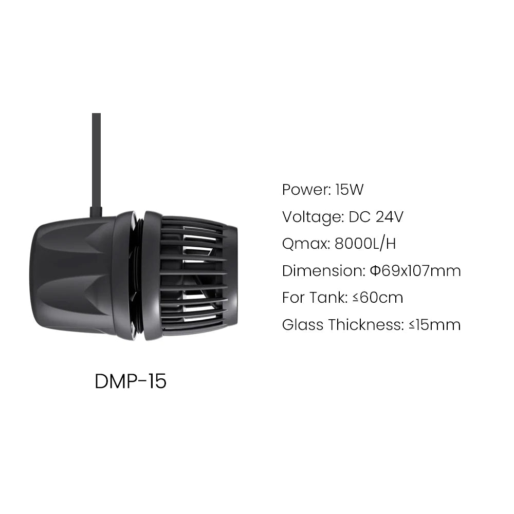 Jebao DMP Smart Wave Pump – Bluetooth App-Controlled Water Circulation Pump
