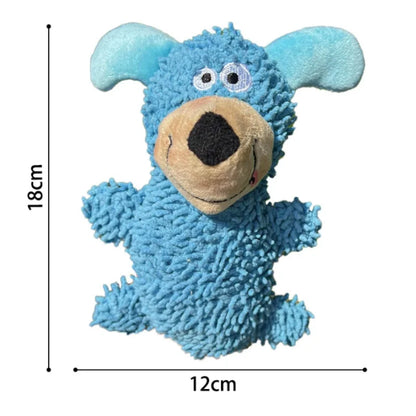 Animal-Shaped Dog Toy – Squeaky Plush Chew Toy for Puppies & Small Breeds