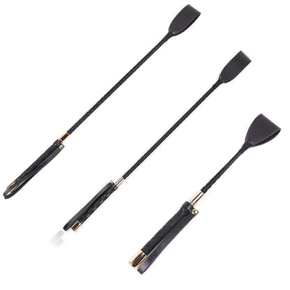 Lightweight Horse Riding Crop – PU Leather Training Whip for Outdoor Shows