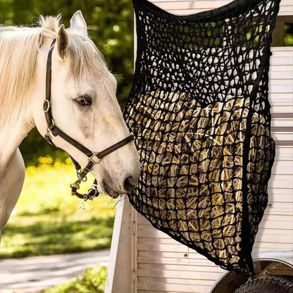 Hanging Hay Net – Large Capacity Slow Feed Bag for Horses and Farm Animals