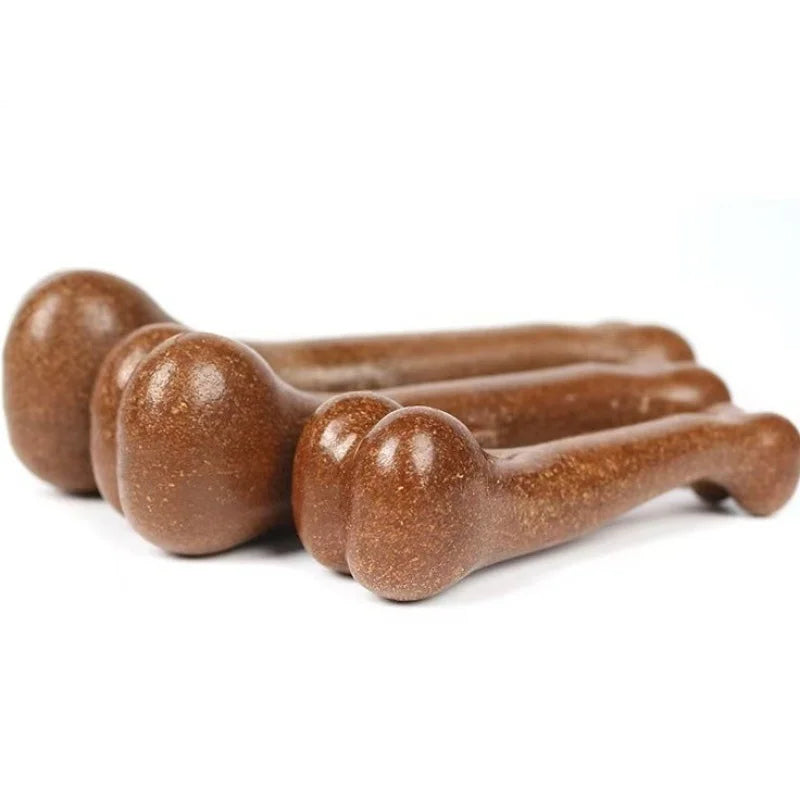 Natural Dog Bone Toy – Long-Lasting Chew Toy for Aggressive Chewers