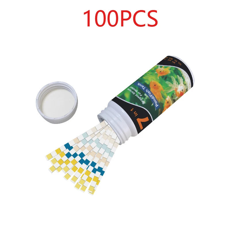Aquarium Test Strips for Fish Tanks – pH & Ammonia Water Quality Tester