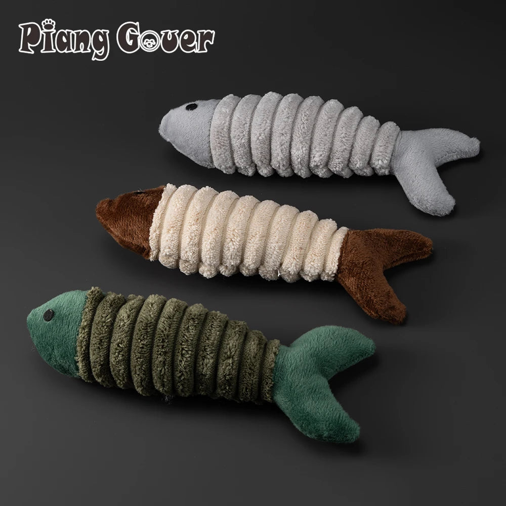 Cat Mint Fish Toy – Soft Plush Catnip Toy for Chewing, Kicking & Play