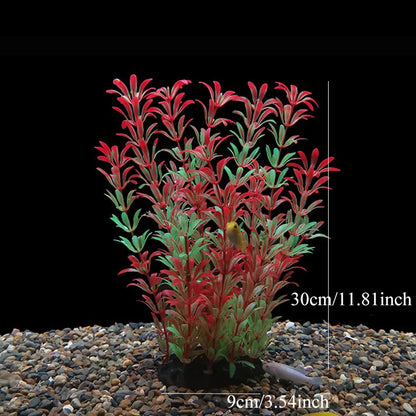Artificial Aquarium Decor Plants Plastic Aquatic Plants Underwater Plants Aquarium Accessories Decoration Piante Acquario
