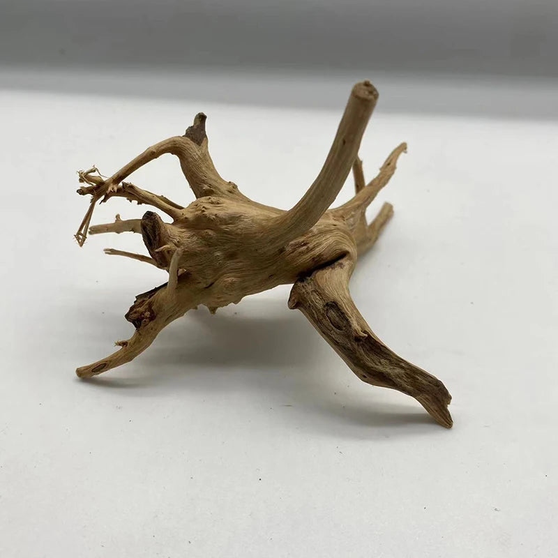 Aquarium Tree Trunk Wood Decor – Natural Driftwood Ornament for Fish Tanks