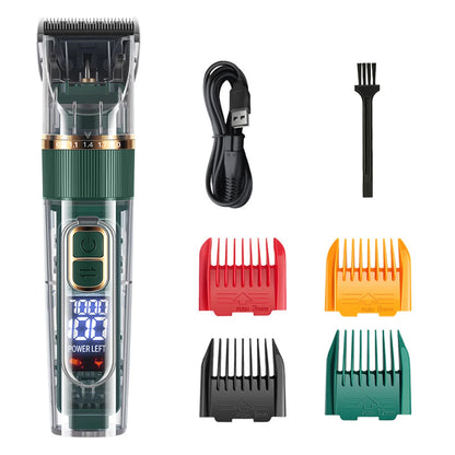 Cordless Pet Hair Clipper – USB Rechargeable Grooming Trimmer for Pets