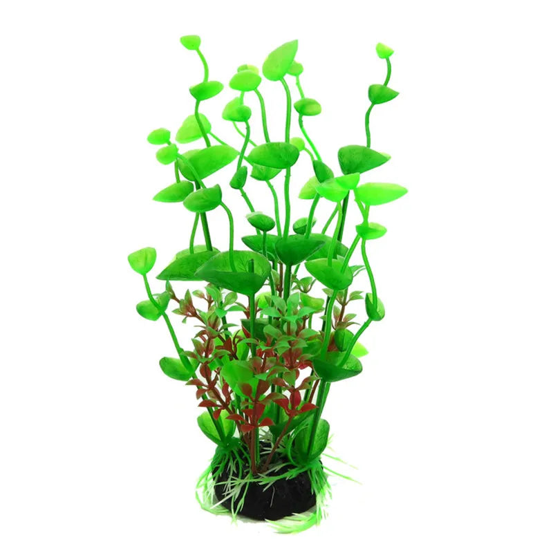 Artificial Aquarium Flower – Purple Plastic Underwater Plant for Fish Tanks