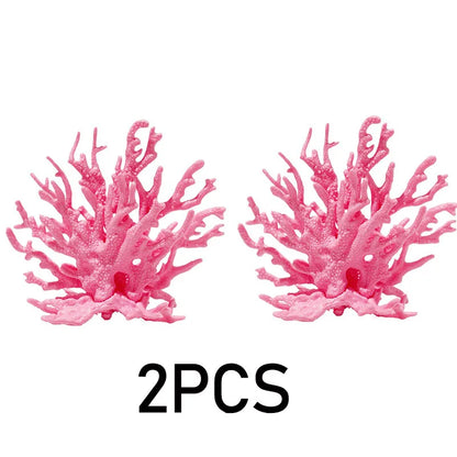 Aquarium Coral Decoration – Artificial Resin Coral for Freshwater & Marine Tanks