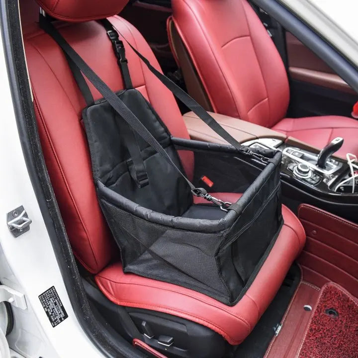 Portable Pet Car Seat Hammock – Foldable Carrier Bag for Cats & Dogs