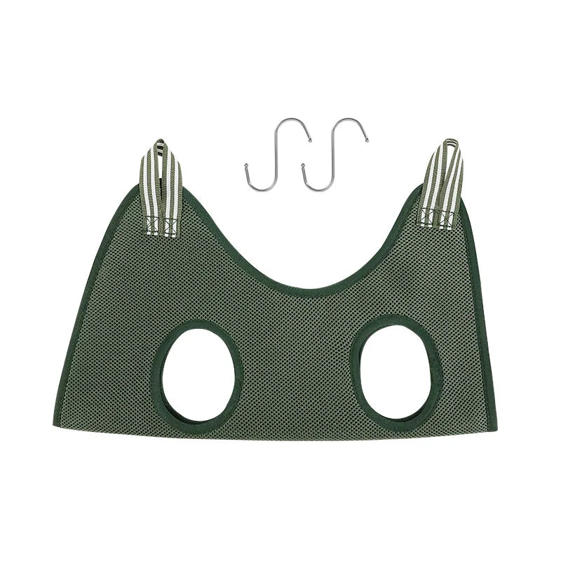 Pet Grooming Restraint Hammock – Hanging Mesh Bag for Nail Trimming & Cleaning