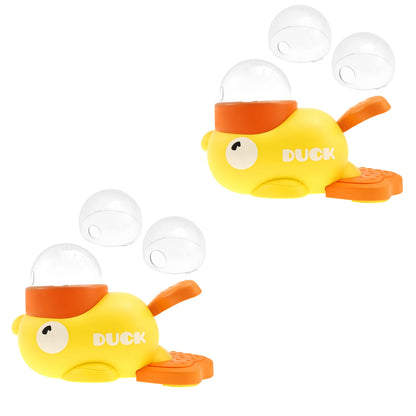 Duck-Shaped Dog Slow Feeder – Interactive Treat Dispensing Toy with Adjustable Food Outlets