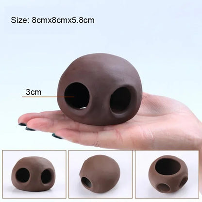 Ceramic Fish Tank Cave – Simulation Stone Hideout for Fish, Shrimp & Crayfish