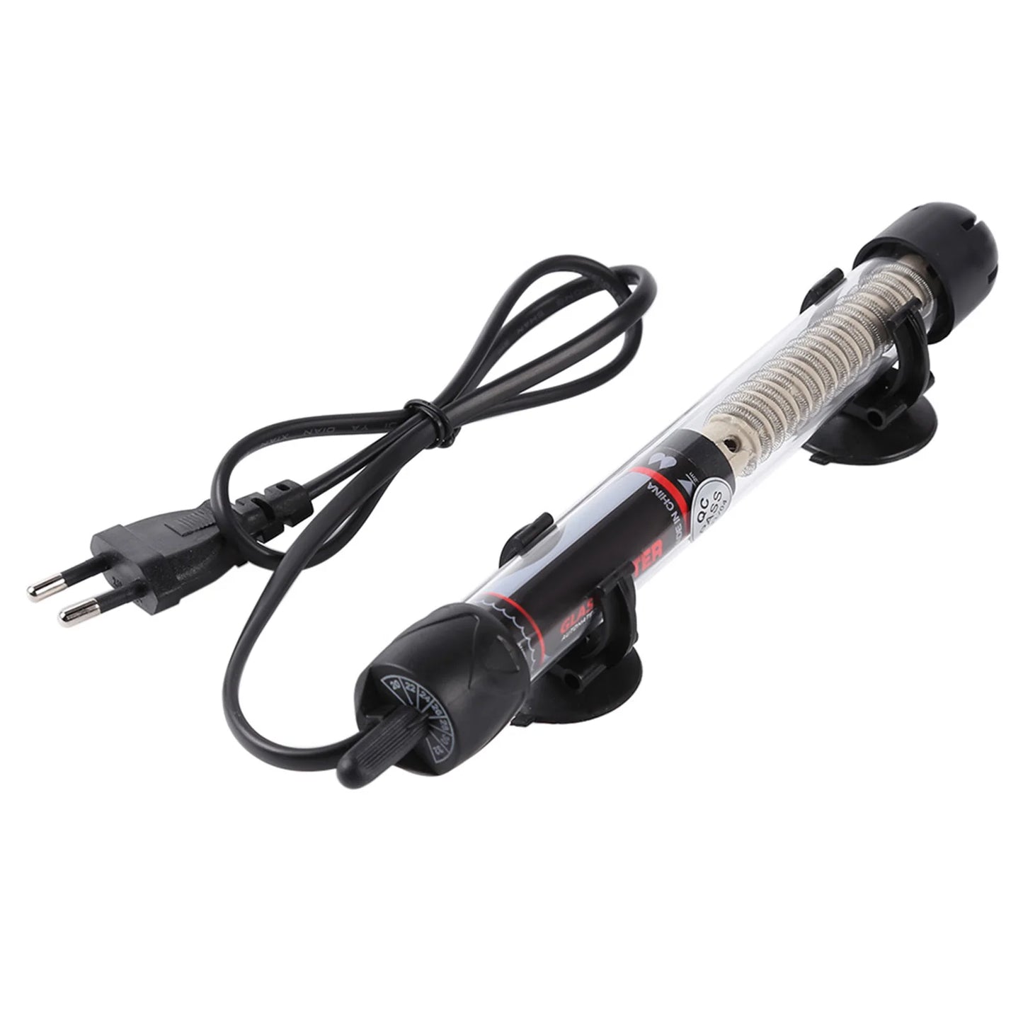 110v-220v Adjustable Temperature Thermostat Heater Rod Aquarium Submersible Fish Tank Water Heater Automatic Heating Rod 25-300W