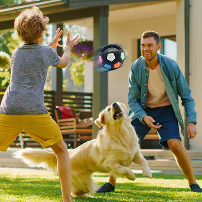 Durable Dog Ball Toy – Easy-Grip Rubber Football for Chewing & Interactive Play