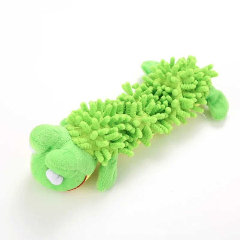 Animal-Shaped Dog Toy – Squeaky Plush Chew Toy for Puppies & Small Breeds
