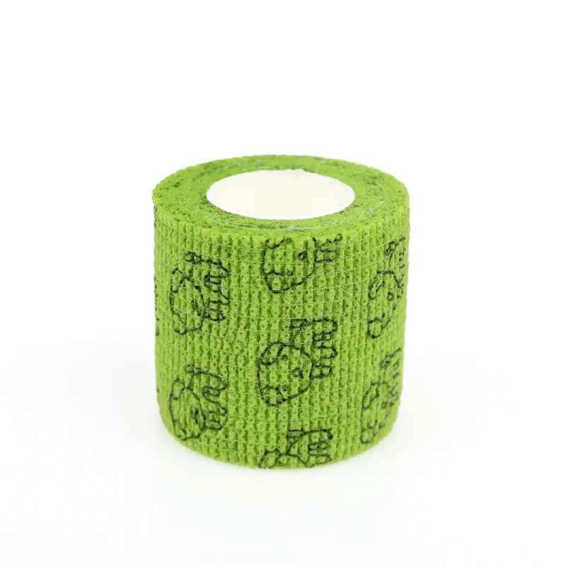 24 Rolls Elastic Bandage Self Adhesive Bandage Wrap Cohesive Tape Vet Wrap for Dog Cat Horse Pet Animals Ankle Sprains