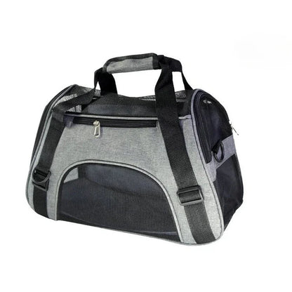 Breathable Mesh Pet Transport Bag for Cats & Small Dogs – Portable Foldable Carrier