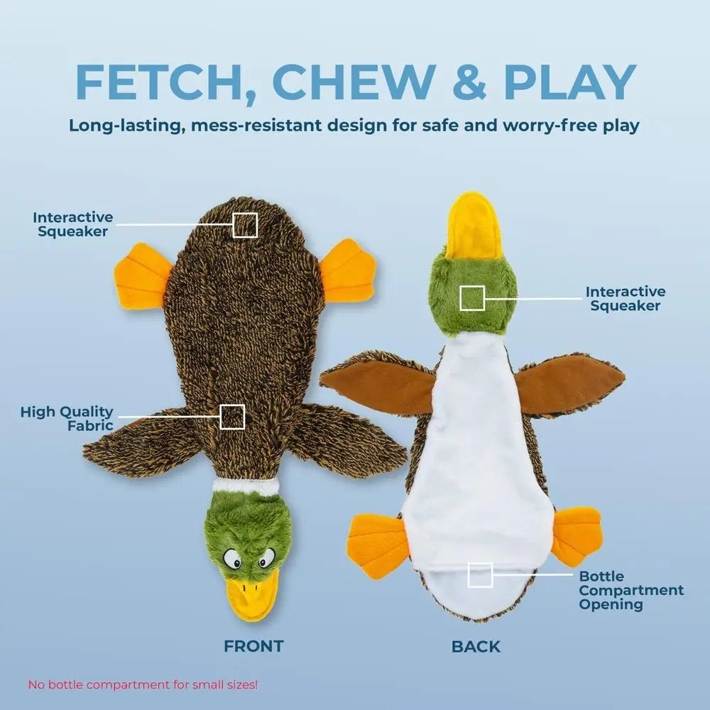 Wild Duck Squeaky Dog Toy – Interactive Chew & Play Toy for All Dog Sizes