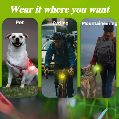 LED Dog Walking Pendant – Waterproof Night Safety Light for Pets