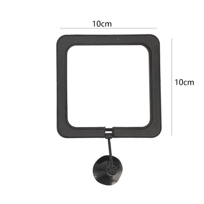 Aquarium Feeding Ring Fish Tank Station Floating Food Tray Feeder Square Circle Accessories Fish Foods Feeder With Suction Cup