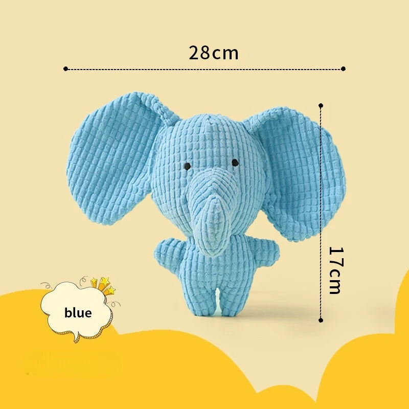 Squeaky Plush Duck Toy for Dogs – Teeth Grinding & Stress Relief Companion Toy