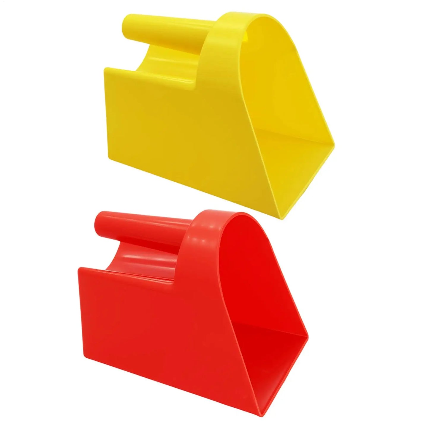 Plastic Feed Scoop Thickened Flat Bottom Food Shovel For Sheep Farming Utility Feed Scoop Poultry Durable Livestock Feeding Tool
